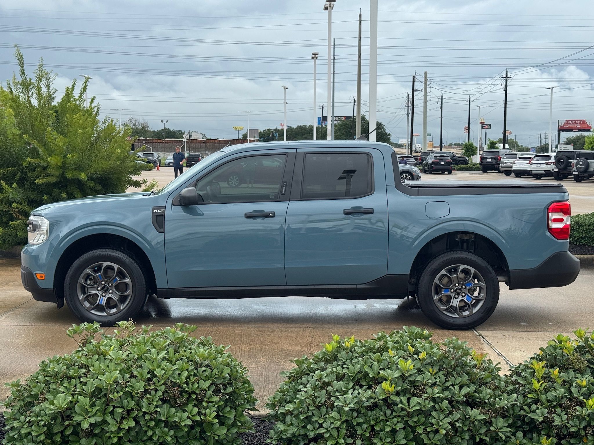2022 Ford Maverick XLT Blue at DeMontrond Mazda