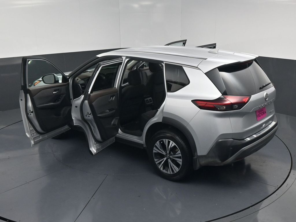 2022 Nissan Rogue SV Silver at DeMontrond Mazda