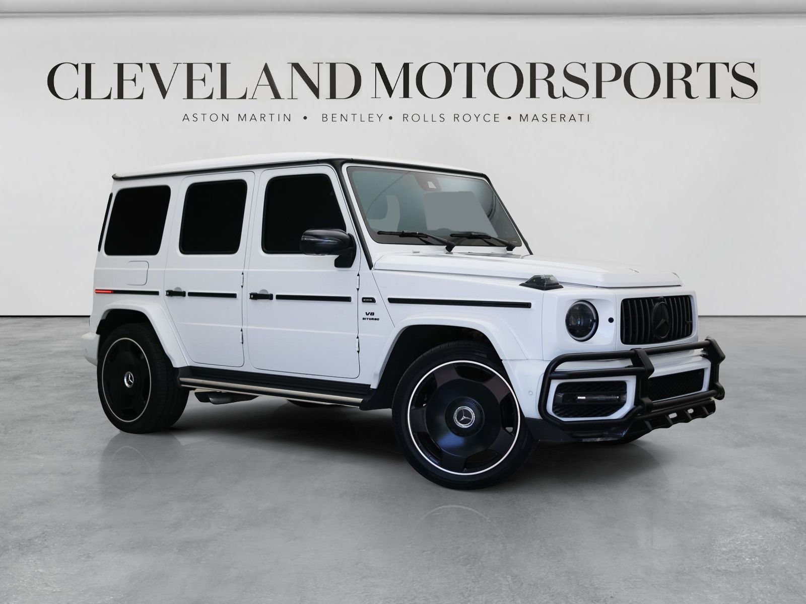 G MANUFAKTUR Moonlight White magno 2022 Mercedes-Benz G-Class AMG G 63 4MATIC SUV / Crossover All-Wheel Drive 9-Speed Automatic