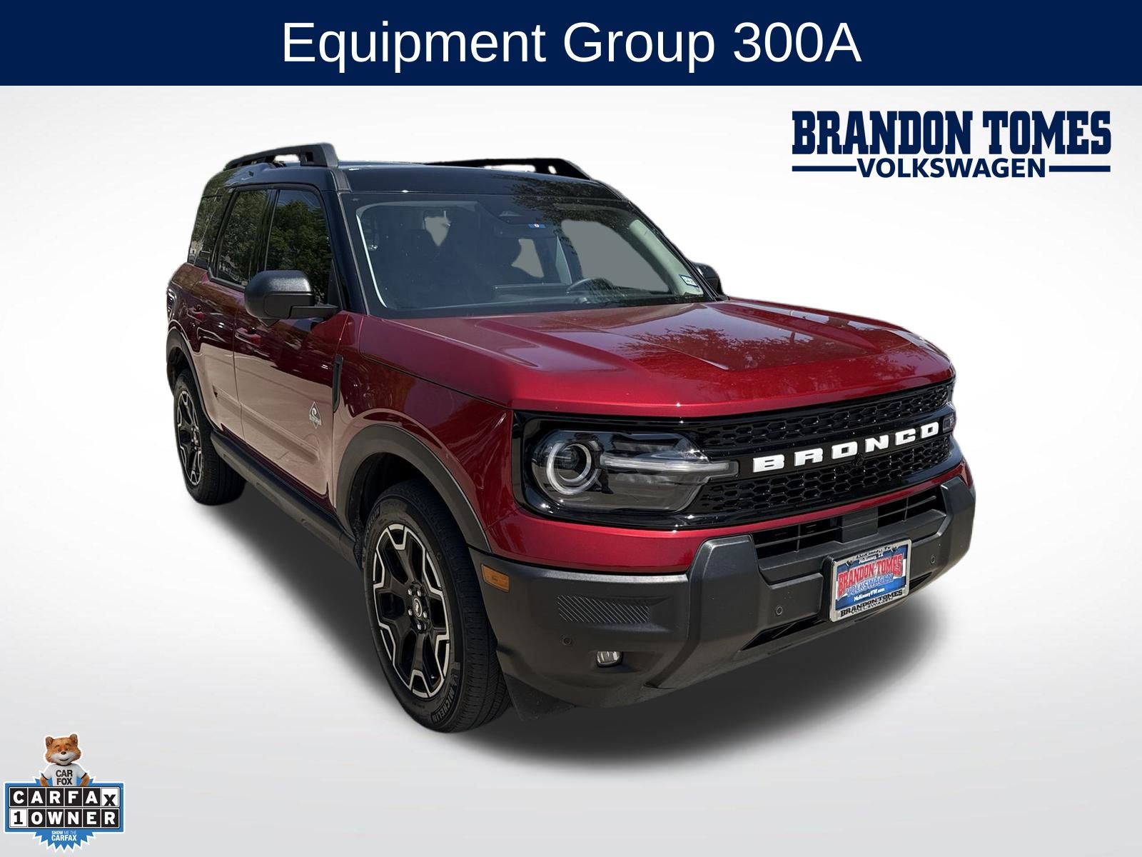 Ruby Red Metallic 2025 Ford Bronco Sport SUV / Crossover All-Wheel Drive 8-Speed Automatic