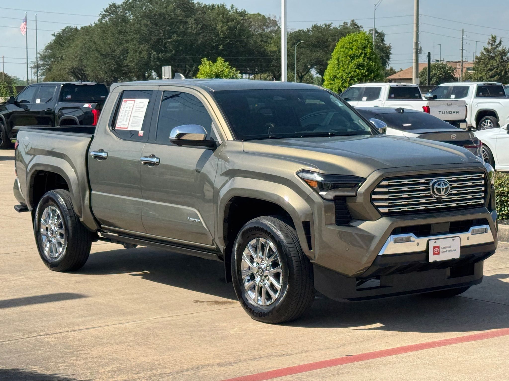 2025 Toyota Tacoma Limited Brown at Don McGill Toyota