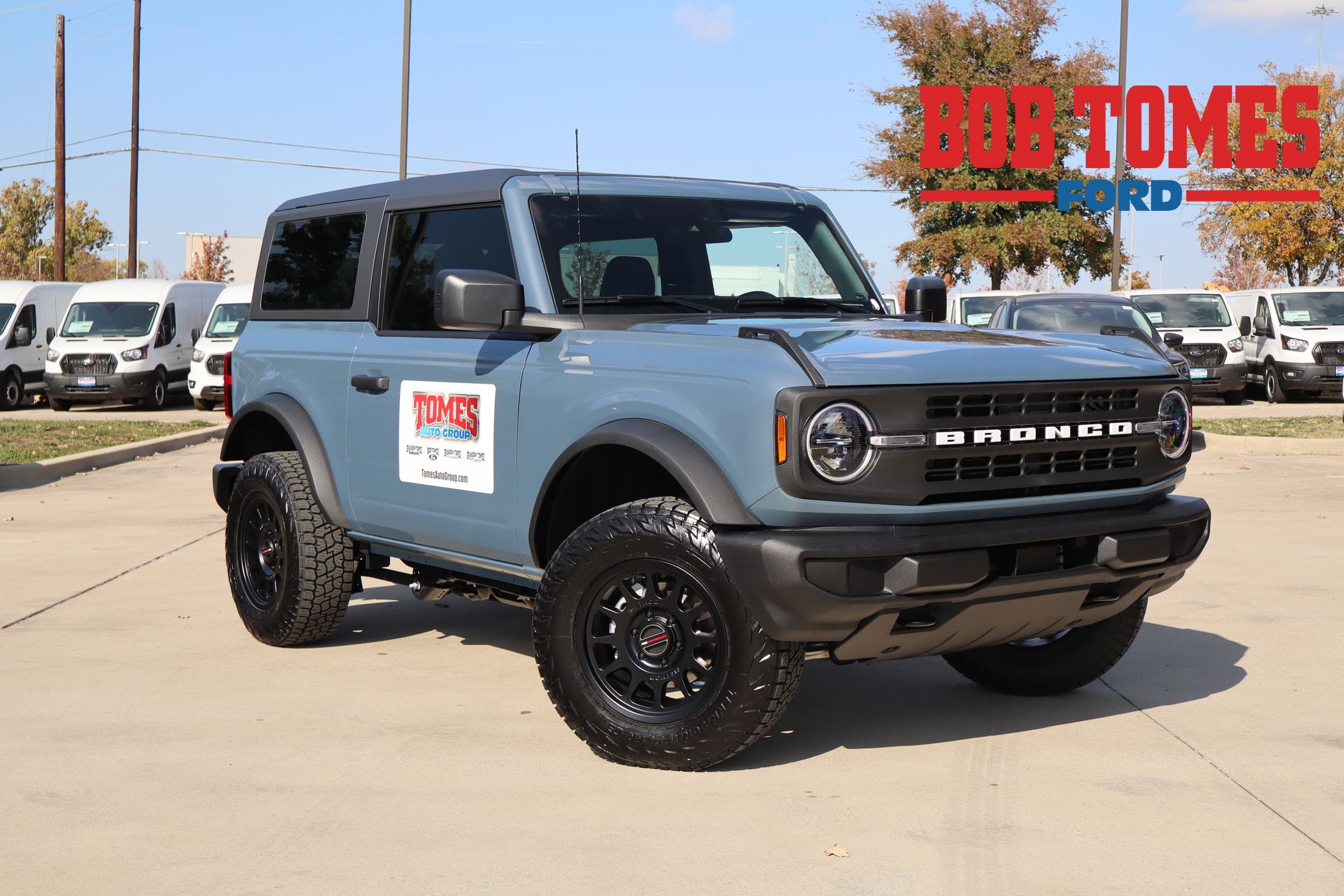 Blue (Azure Gray Metallic) 2025 Ford Bronco SUV / Crossover Four-Wheel Drive Automatic