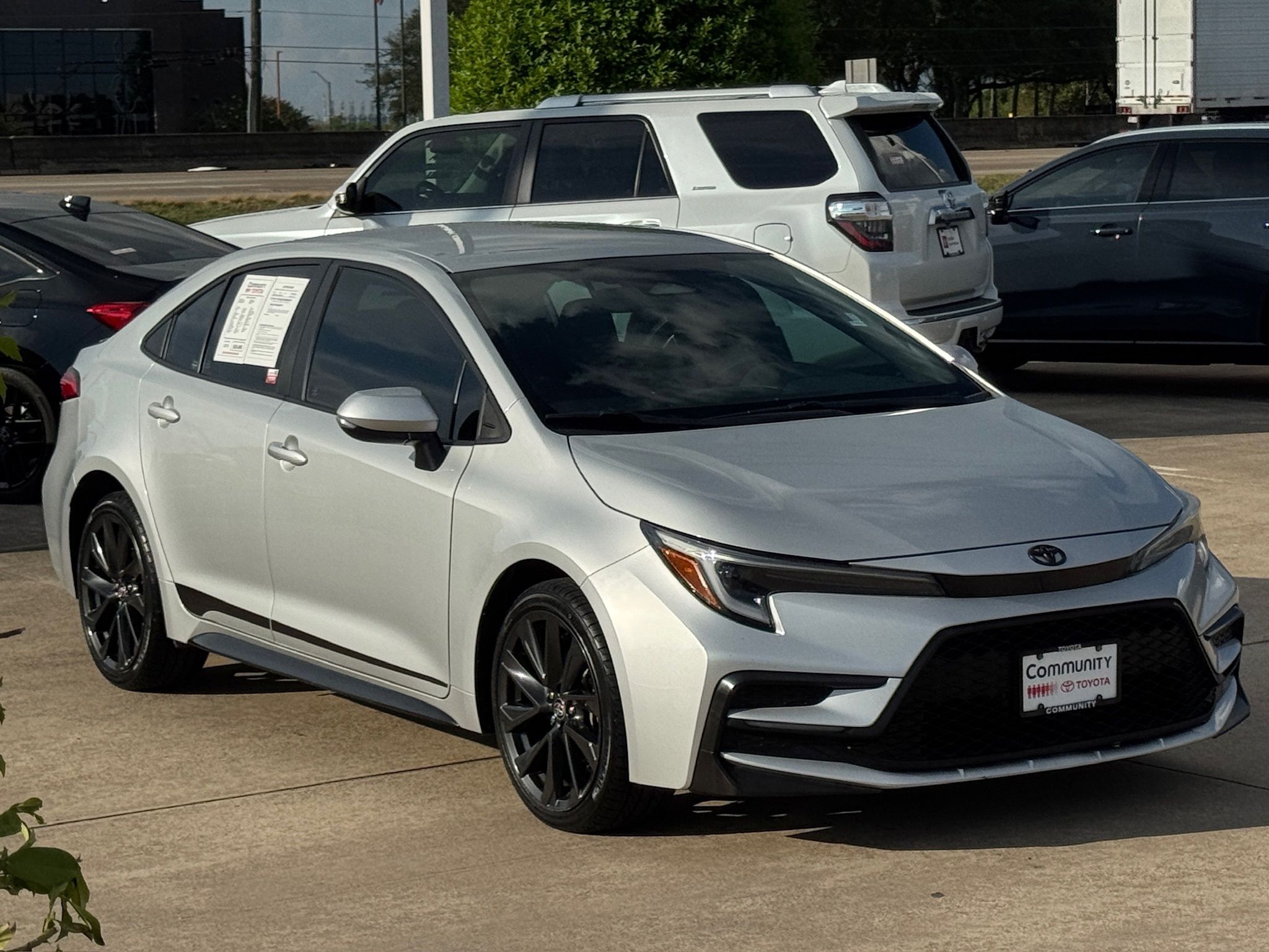 2023 Toyota Corolla SE Silver at Don McGill Toyota