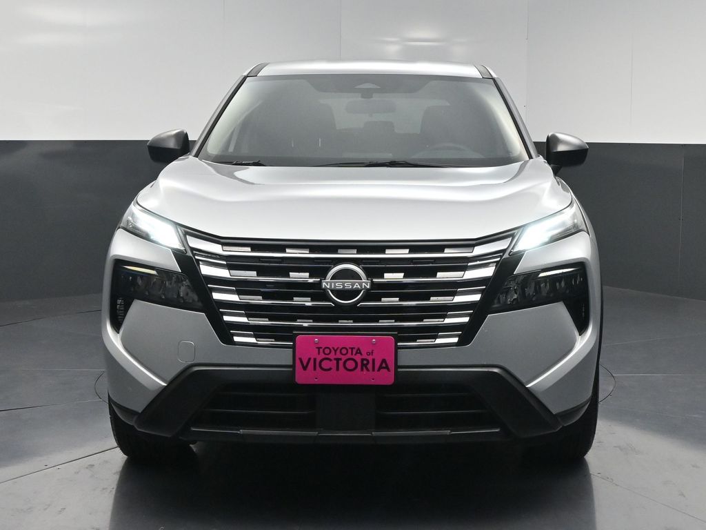 2025 Nissan Rogue S Silver at South Houston Nissan