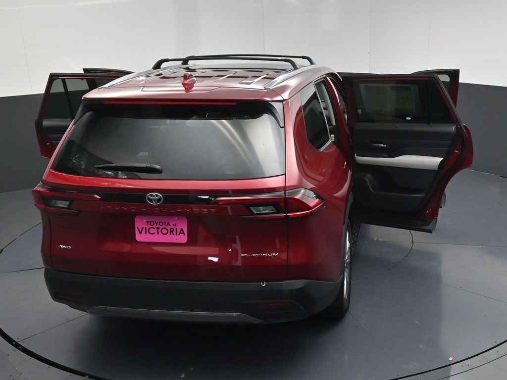 2025 Toyota Grand Highlander Platinum Red at Classic Toyota Galveston