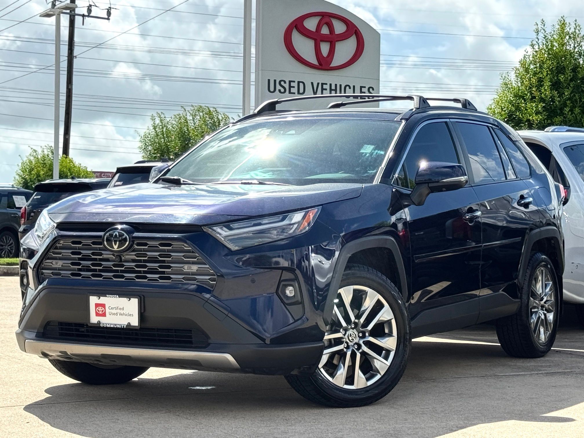 2024 Toyota RAV4 Limited Blue at DeMontrond Auto Country