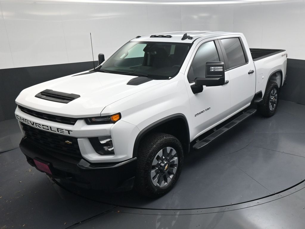 2023 Chevrolet Silverado 2500HD Custom White at DeMontrond Auto Country