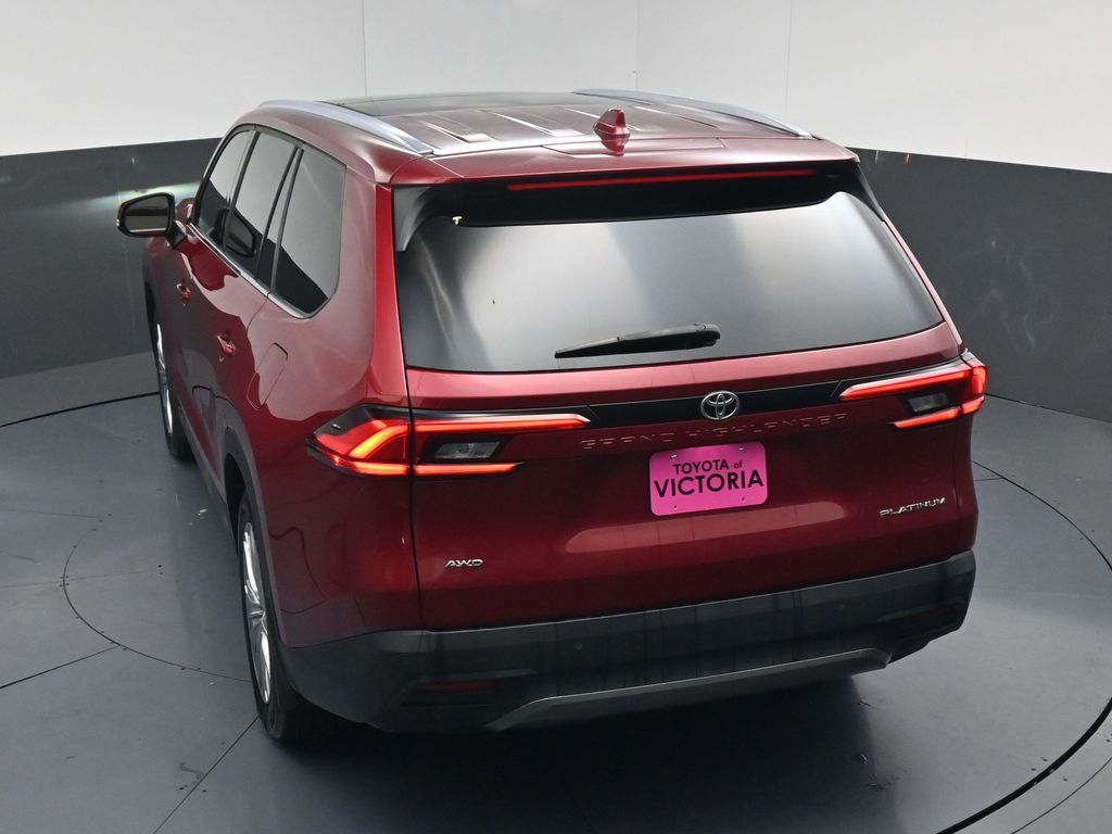 2024 Toyota Grand Highlander Platinum Red at Don McGill Toyota