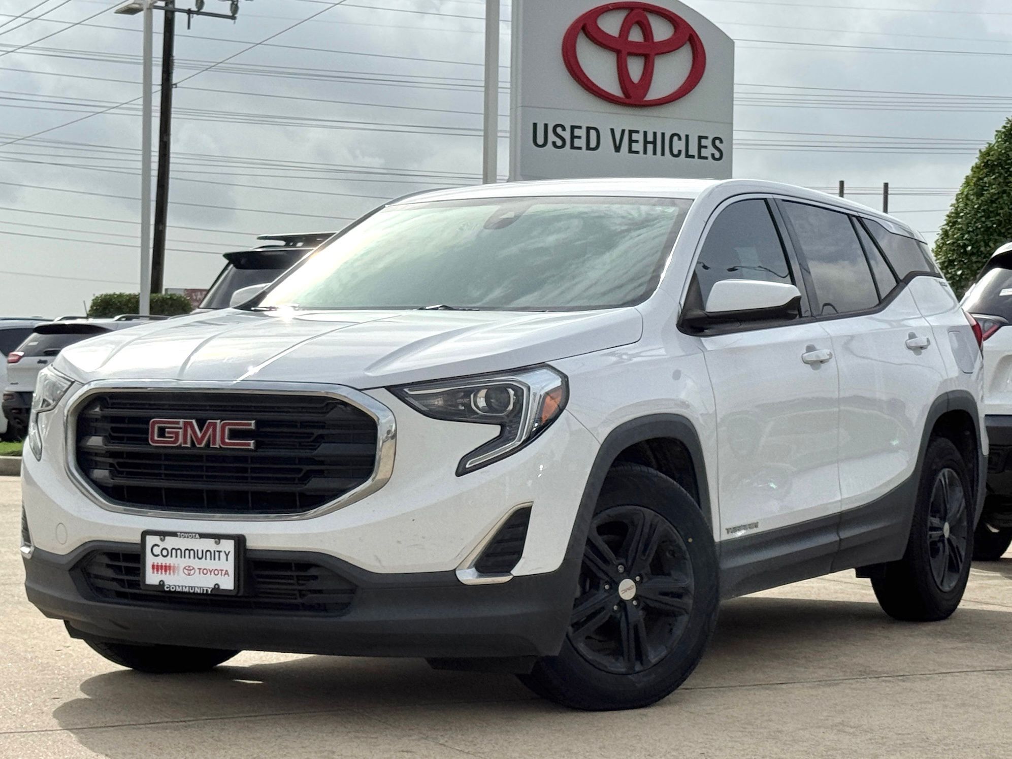 2020 GMC Terrain SLE White at Bayway Chrysler Dodge Jeep Ram