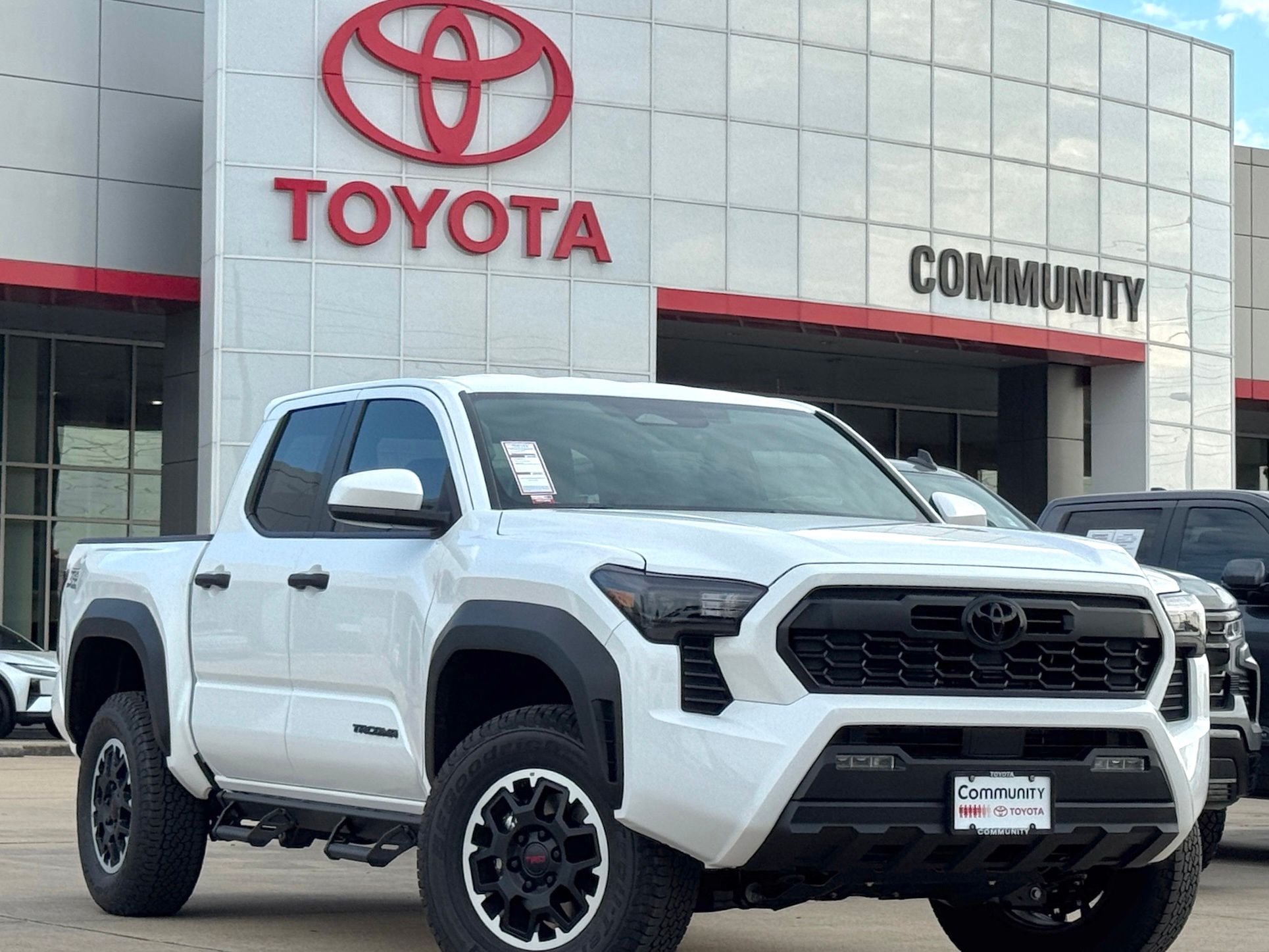 2026 Toyota Tacoma TRD Off-Road White at Don McGill Toyota