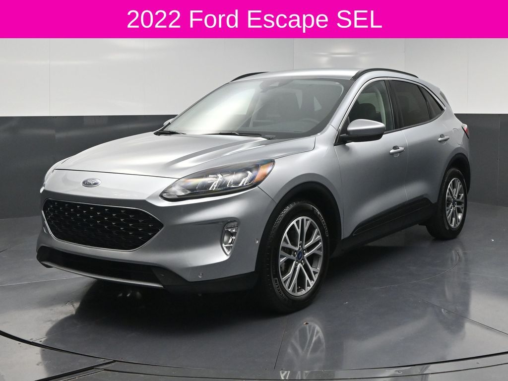 2022 Ford Escape SEL Silver at DeMontrond Ford