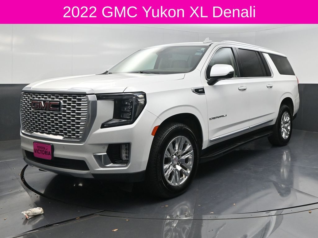 2022 GMC Yukon XL Denali White at Classic Chevrolet Galveston