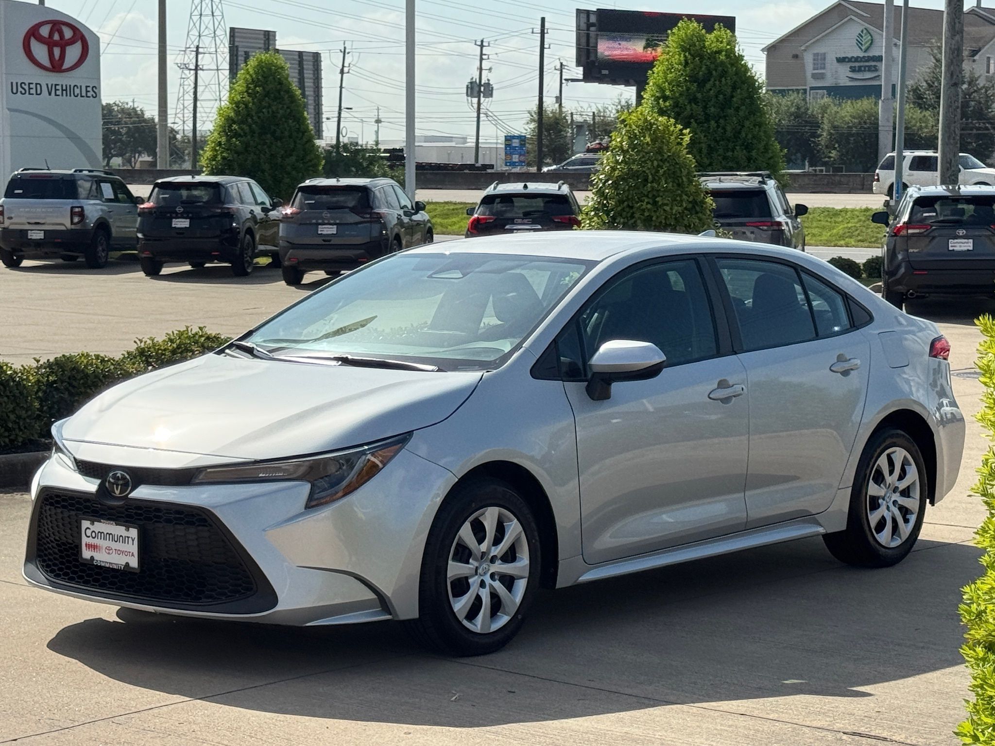 2024 Toyota Corolla LE Silver at Don McGill Toyota
