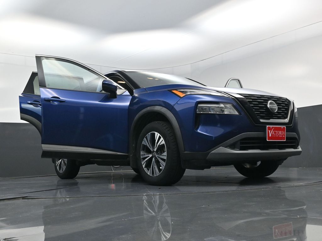 2021 Nissan Rogue SV Blue at Wharton Ford