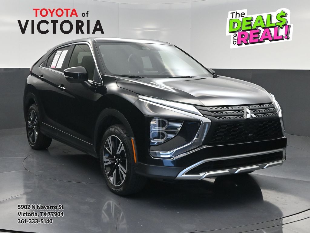 Black 2024 Mitsubishi Eclipse Cross SUV / Crossover All-Wheel Drive Continuously Variable Transmission