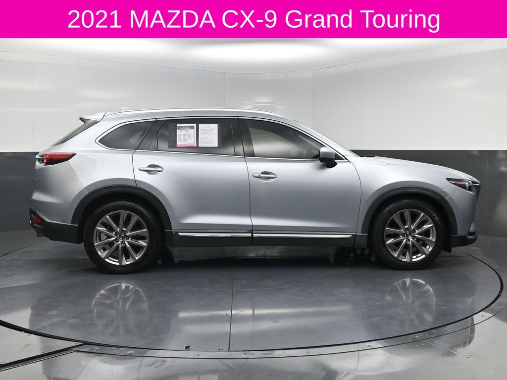 2021 Mazda CX-9 Grand Touring Silver at Joe Myers Mazda Kia