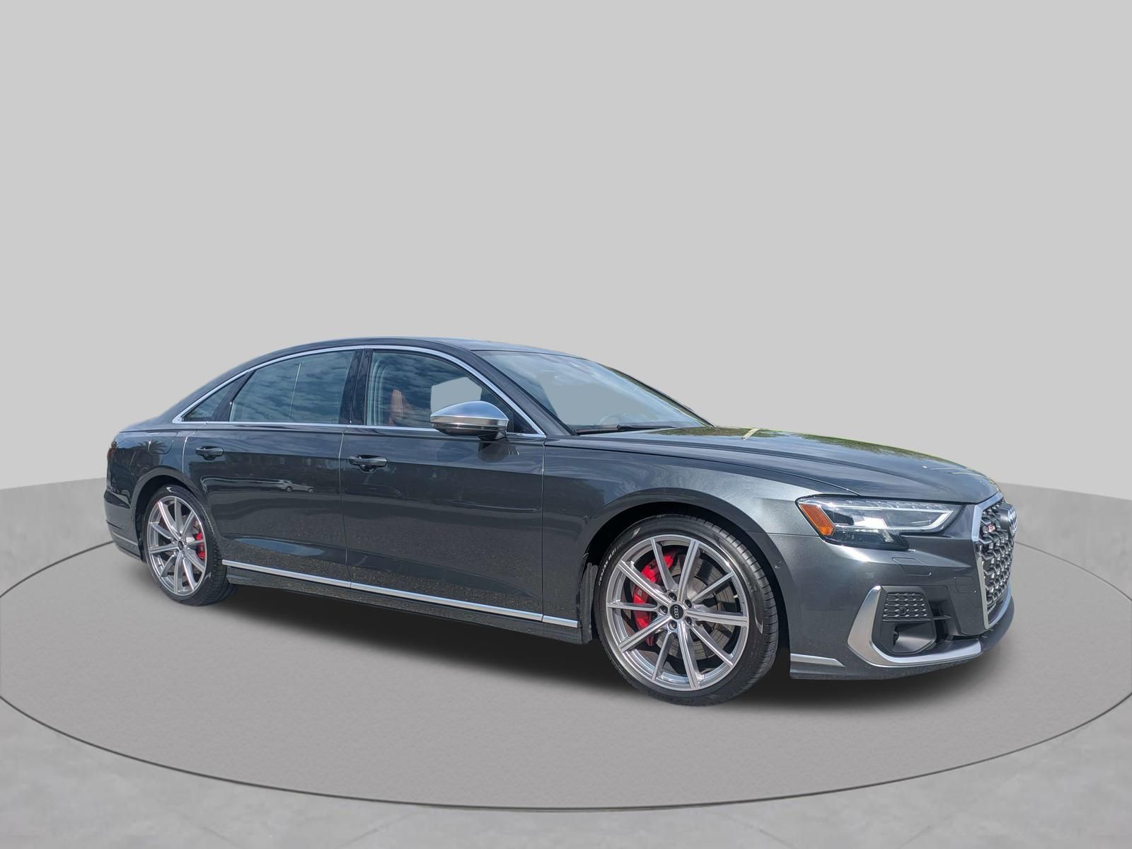 Daytona Gray Pearl Effect 2026 Audi S8 Sedan All-Wheel Drive 8-Speed Automatic
