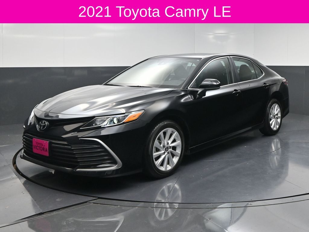 2021 Toyota Camry LE Black at Emmons Autoplex