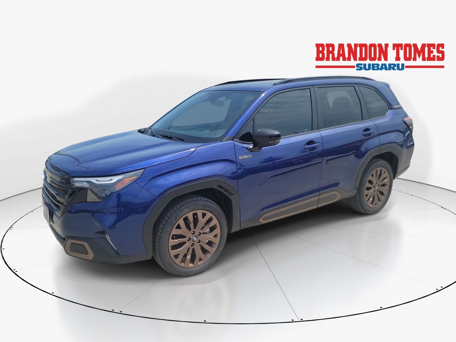 Sapphire Blue Pearl 2026 Subaru Forester Hybrid SUV / Crossover All-Wheel Drive Continuously Variable Transmission