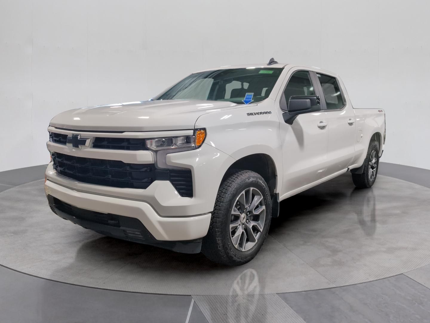 White 2025 Chevrolet Silverado 1500 Pickup Truck Four-Wheel Drive Automatic