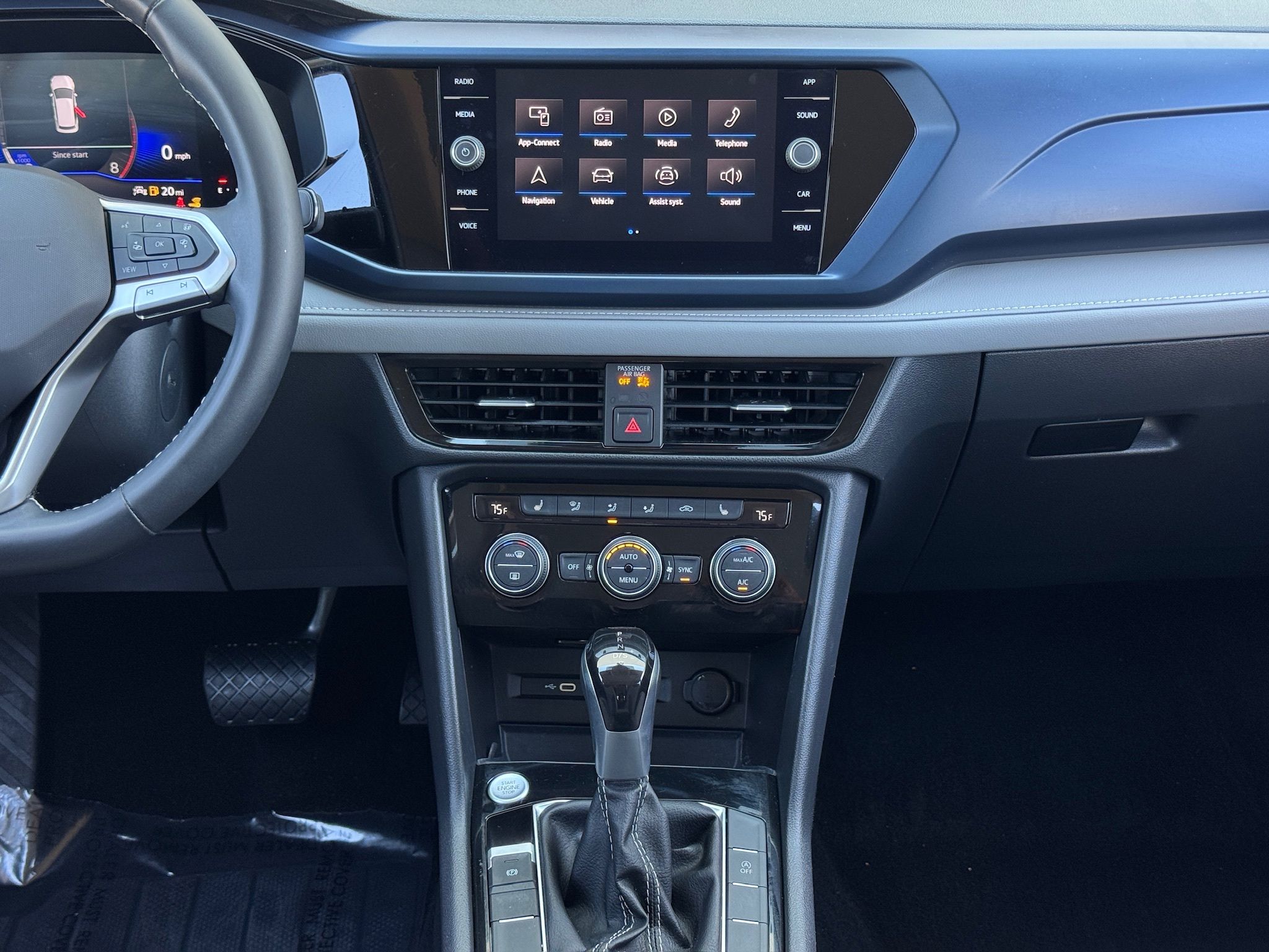 2024 Volkswagen Taos 1.5T SE White at DeMontrond Automotive Group