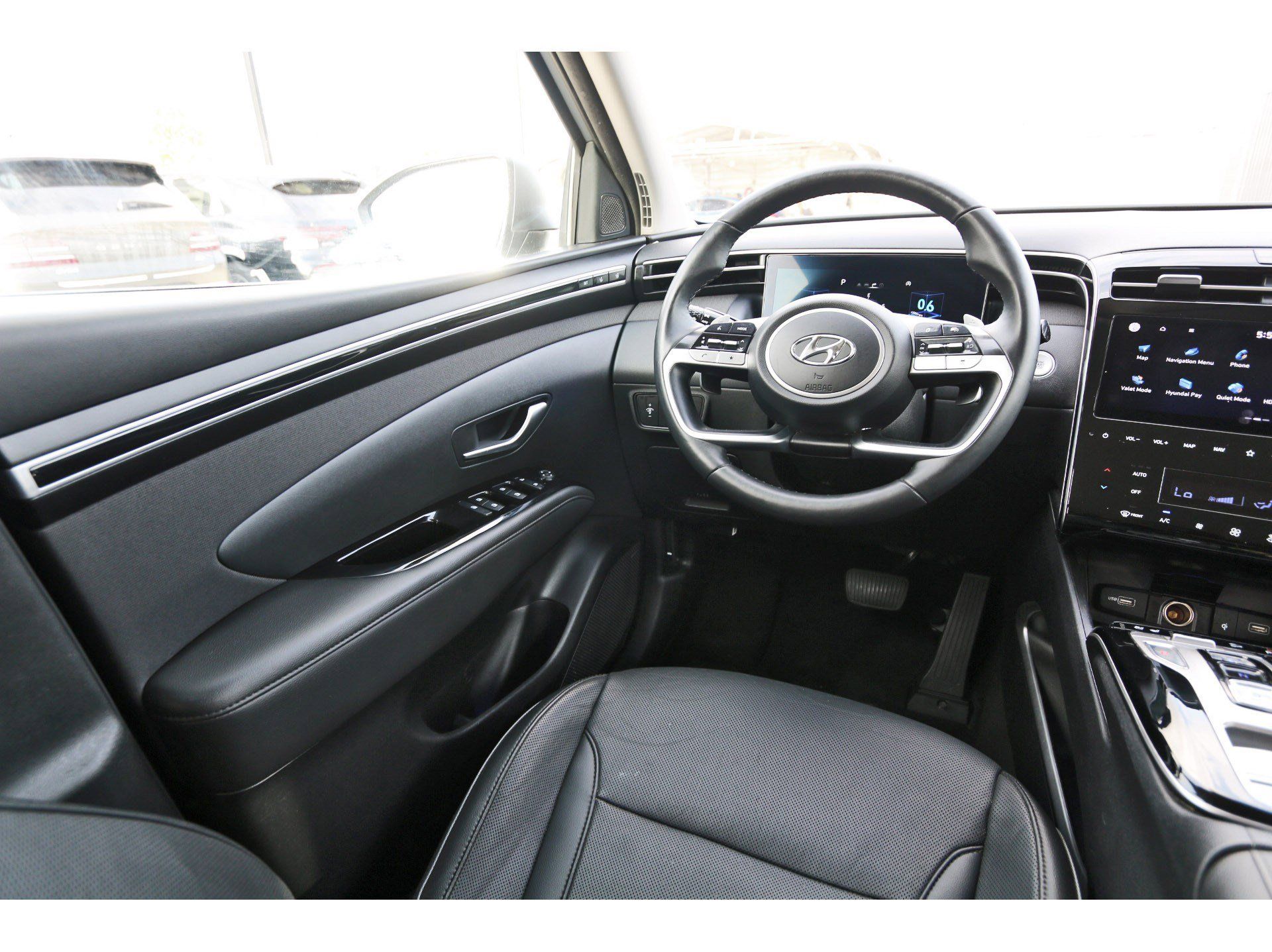 2023 Hyundai Tucson Limited Silver at Bayway Chrysler Dodge Jeep Ram