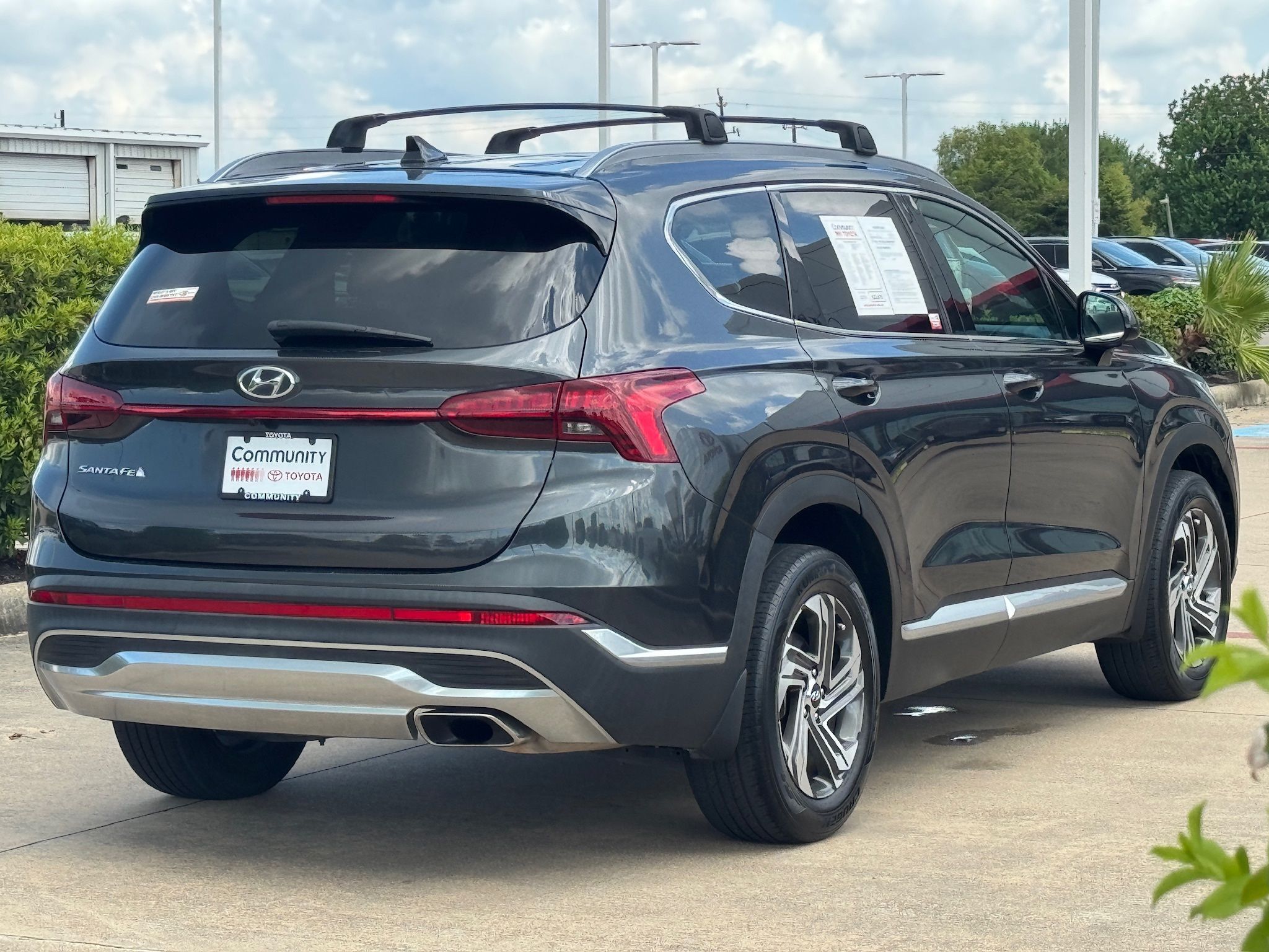 2022 Hyundai Santa Fe SEL Gray at Joe Myers Mazda Kia