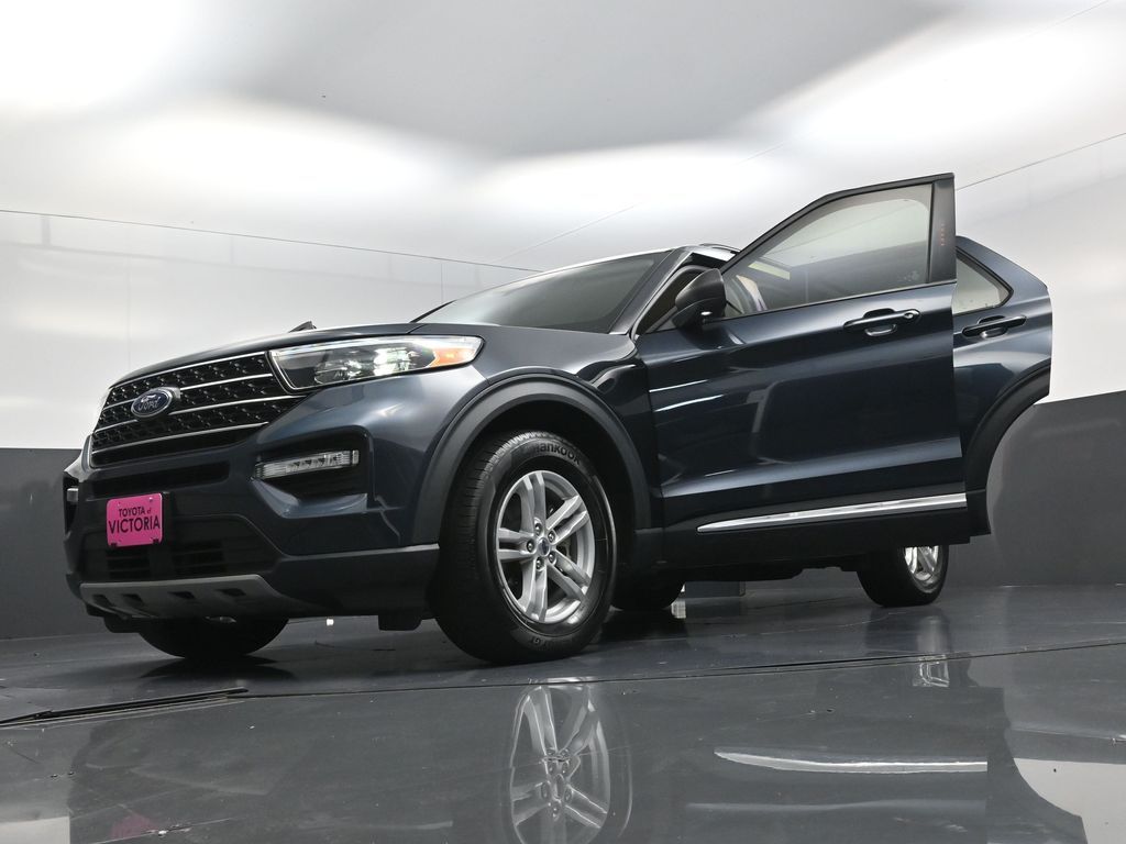 2023 Ford Explorer XLT Blue at North Houston Mitsubishi