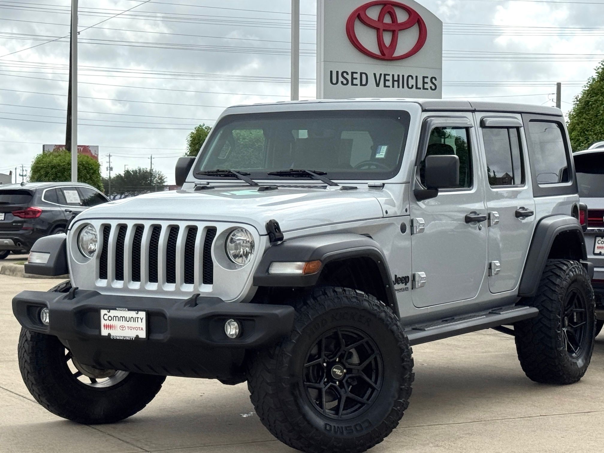 2022 Jeep Wrangler Unlimited Sport S Silver at Wharton Ford