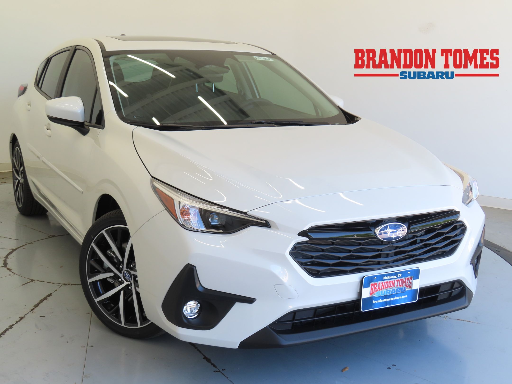 White Pearl 2026 Subaru Impreza Wagon All-Wheel Drive Continuously Variable Transmission