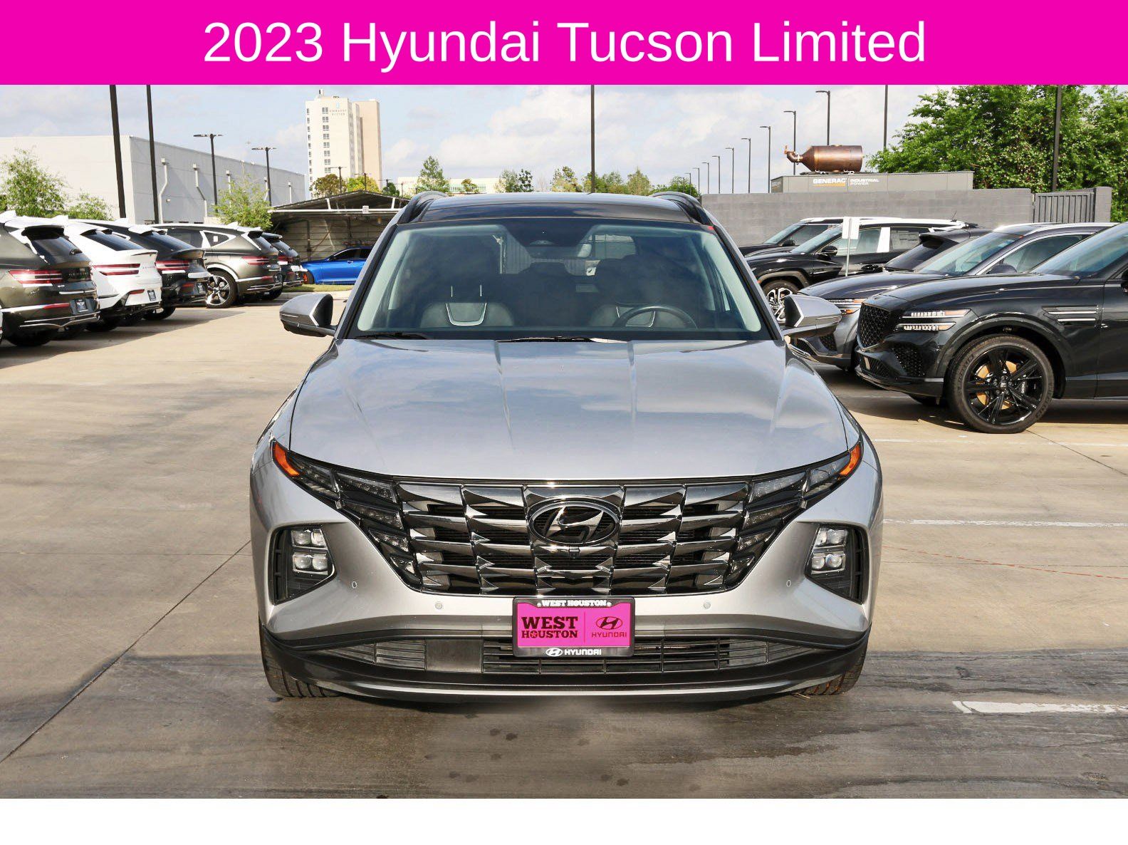 2023 Hyundai Tucson Limited Silver at Bayway Chrysler Dodge Jeep Ram