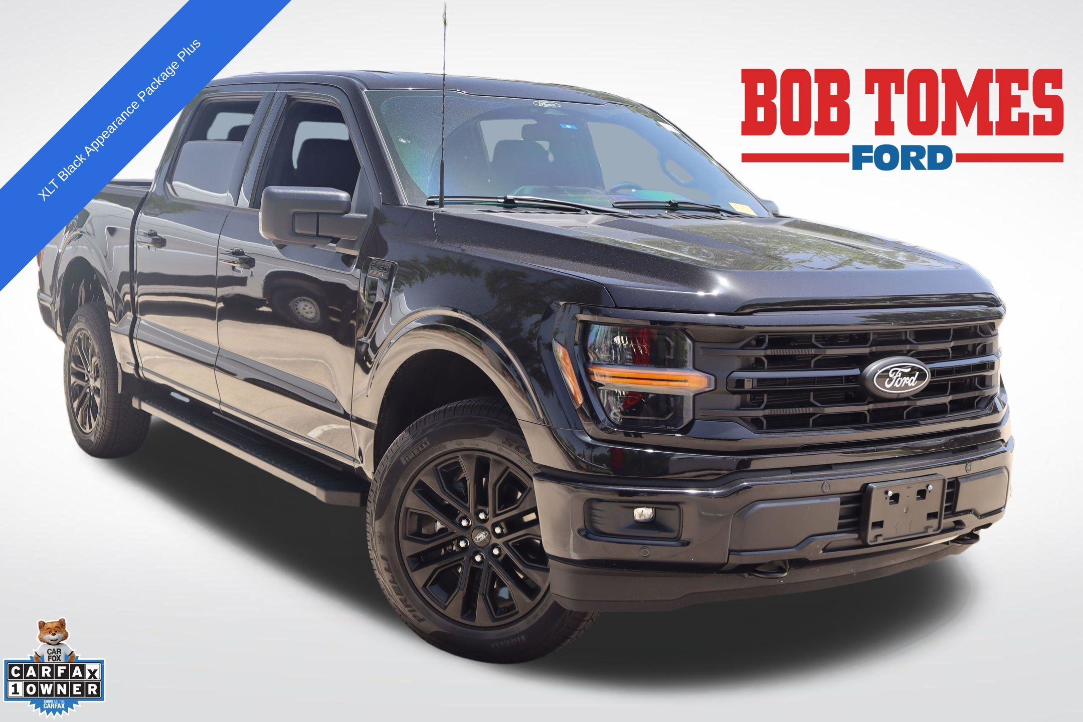 Black Metallic 2026 Ford F-150 Pickup Truck Four-Wheel Drive Automatic