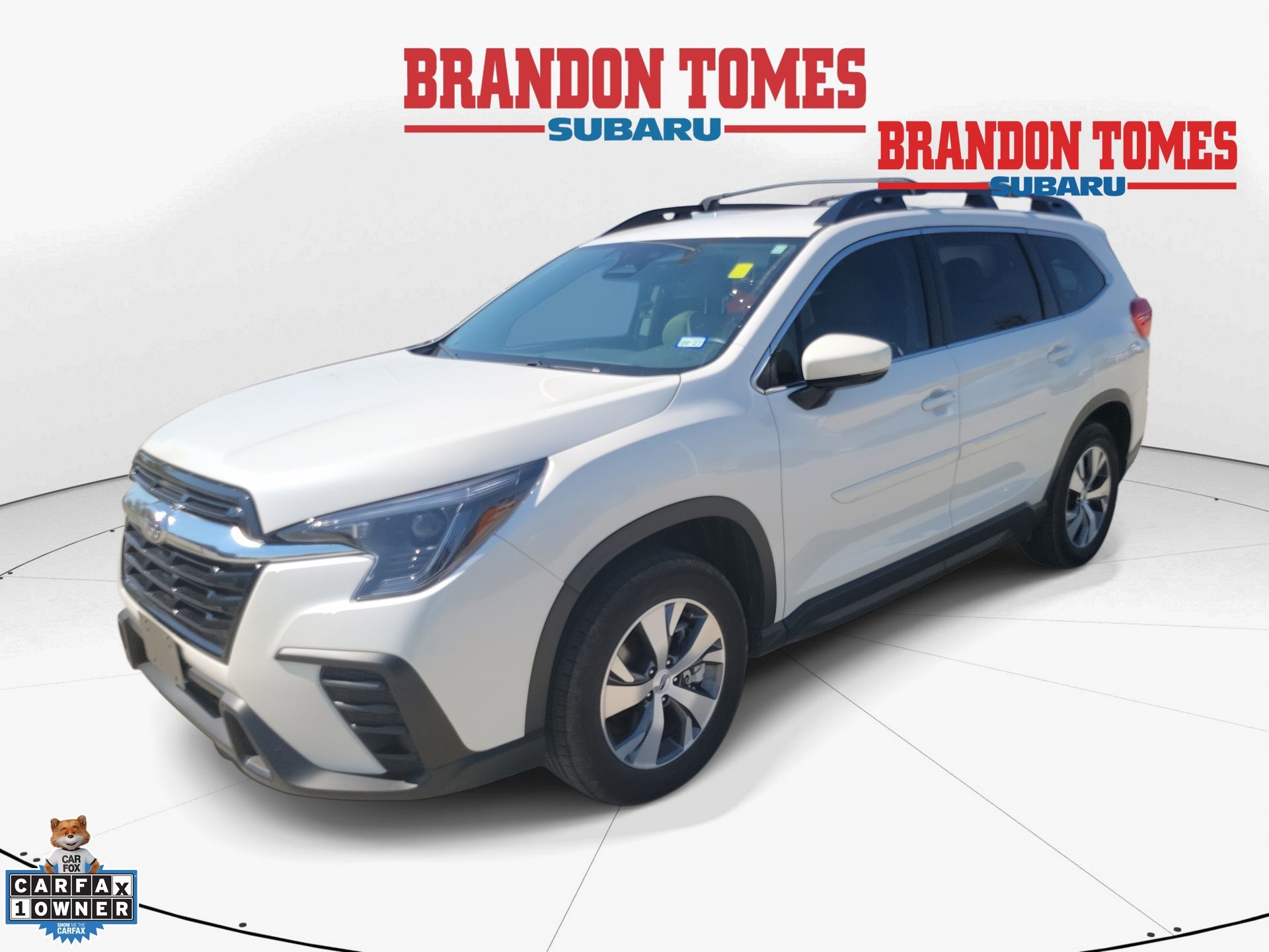 Crystal White Pearl 2025 Subaru Ascent SUV / Crossover All-Wheel Drive Continuously Variable Transmission