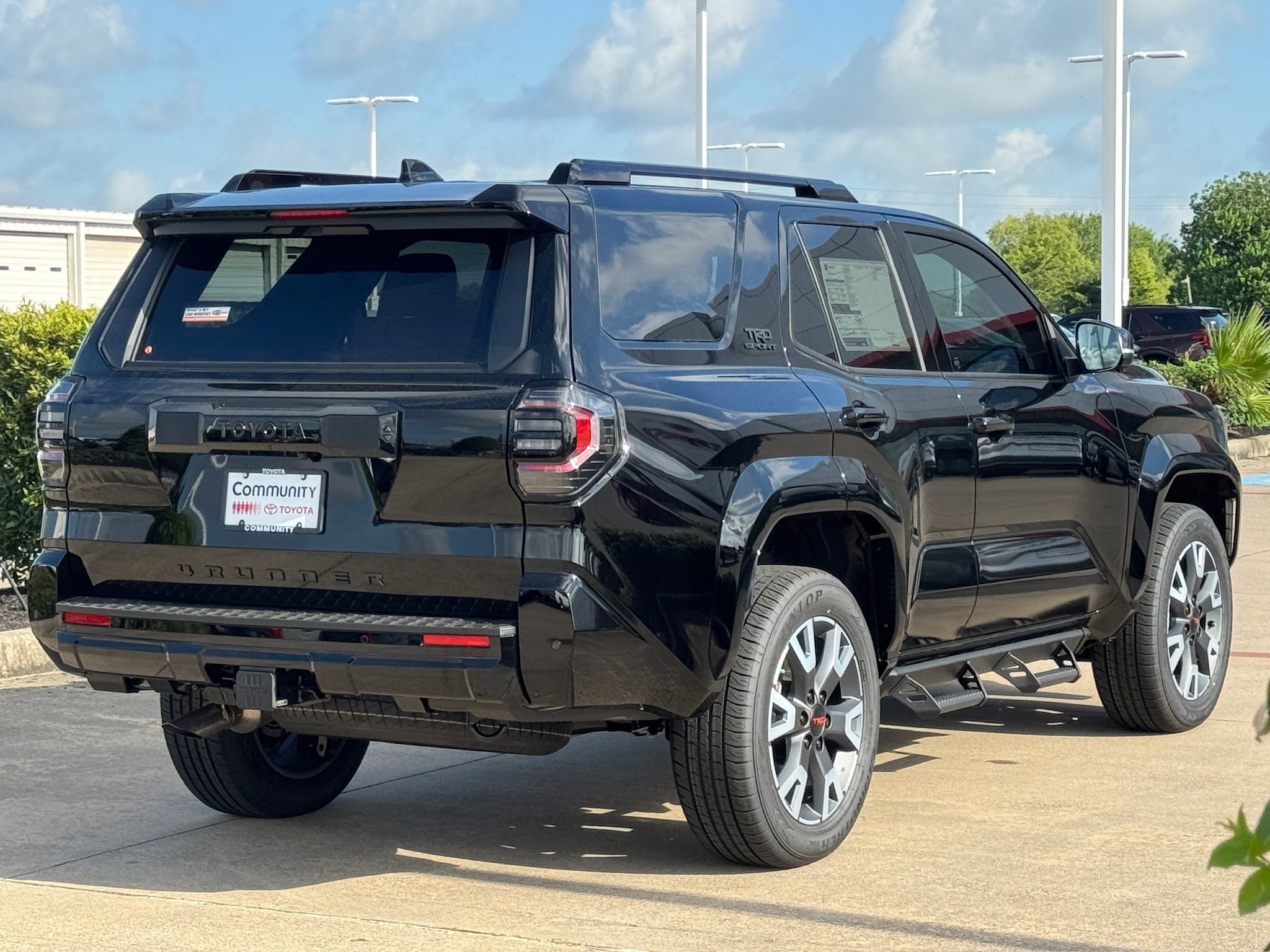 2026 Toyota 4Runner TRD Sport Premium Black at Don McGill Toyota