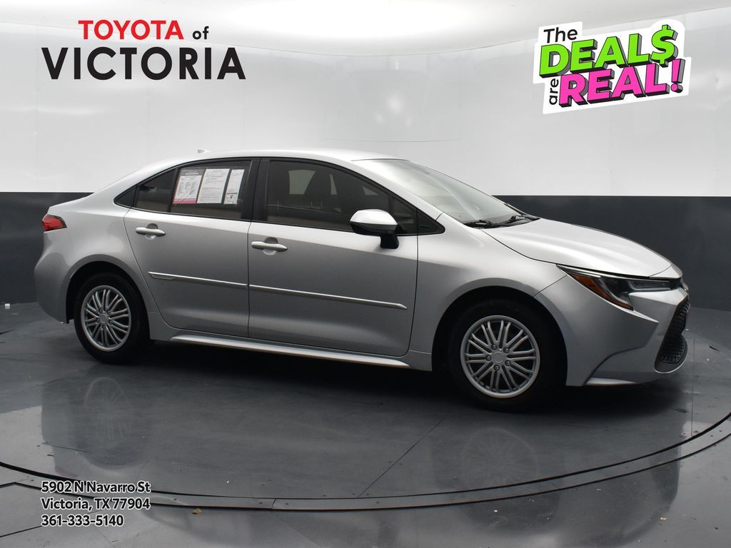 2020 Toyota Corolla LE Silver at DeMontrond Mazda