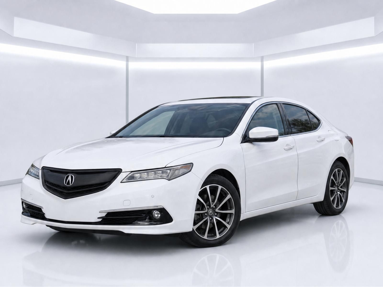 Bellanova White Pearl 2015 Acura TLX Sedan Front-Wheel Drive 9-Speed Automatic