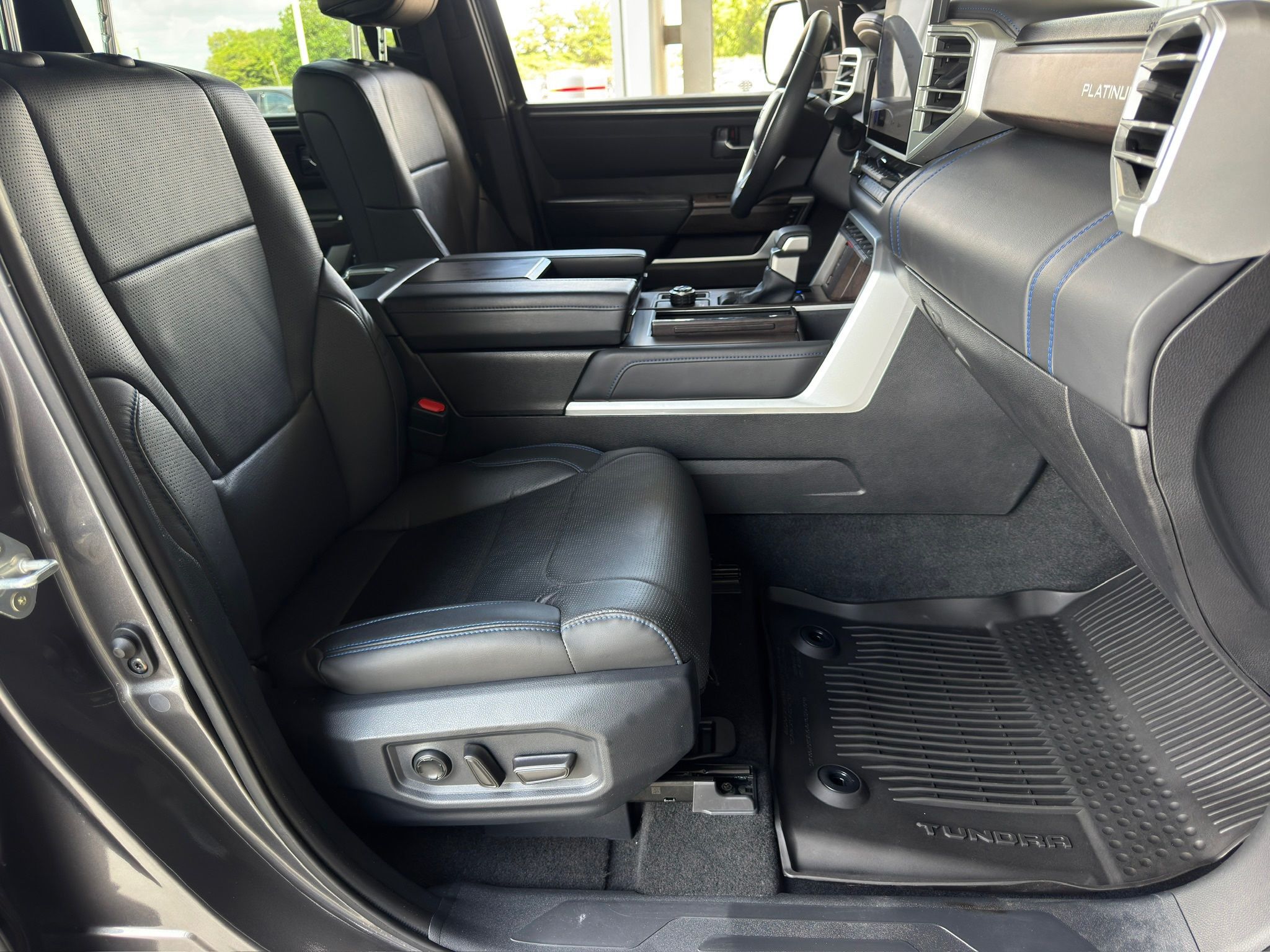 2025 Toyota Tundra Hybrid Platinum Gray at DeMontrond Automotive Group