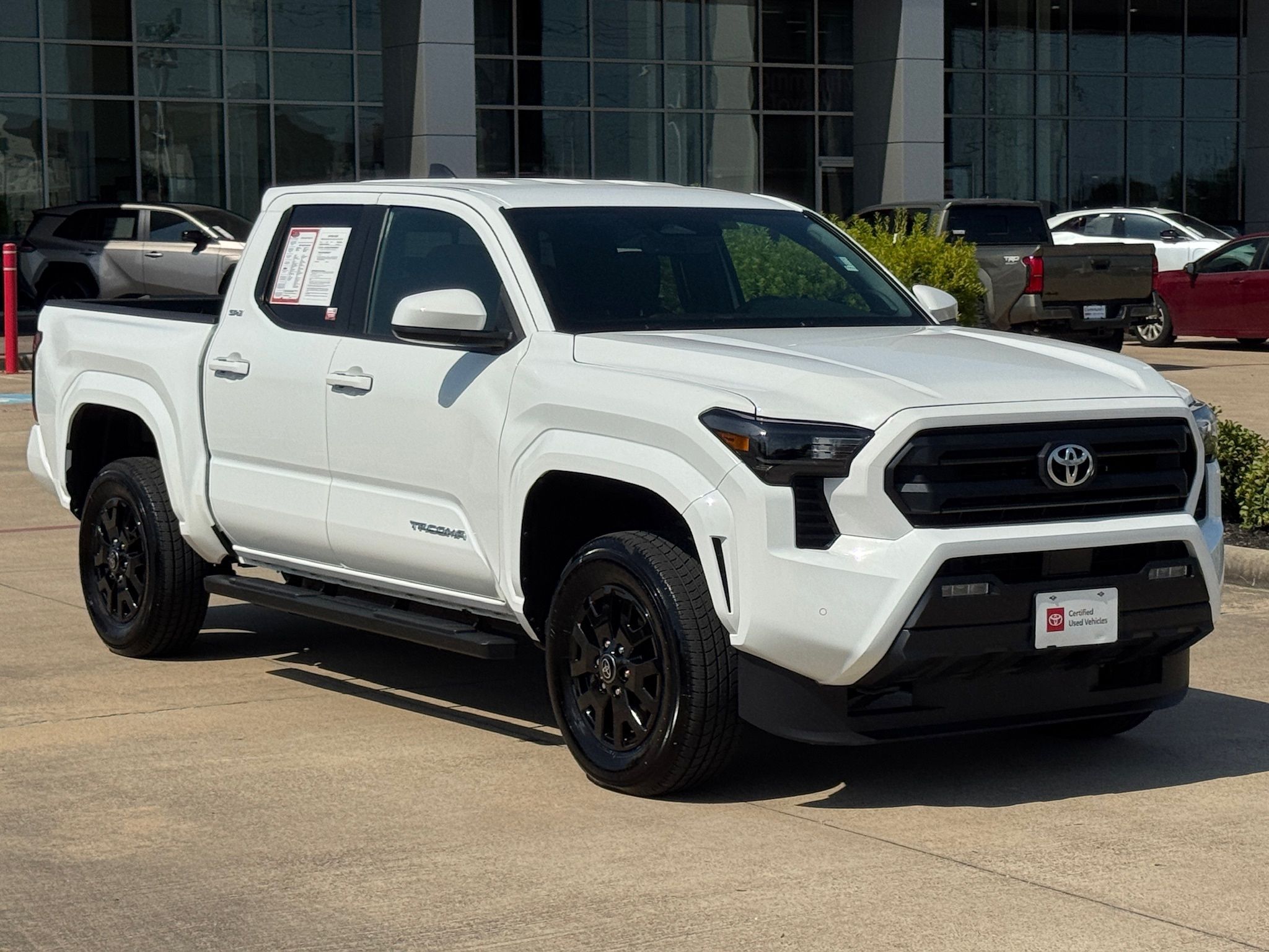 2025 Toyota Tacoma SR5 White at Toyota of Victoria