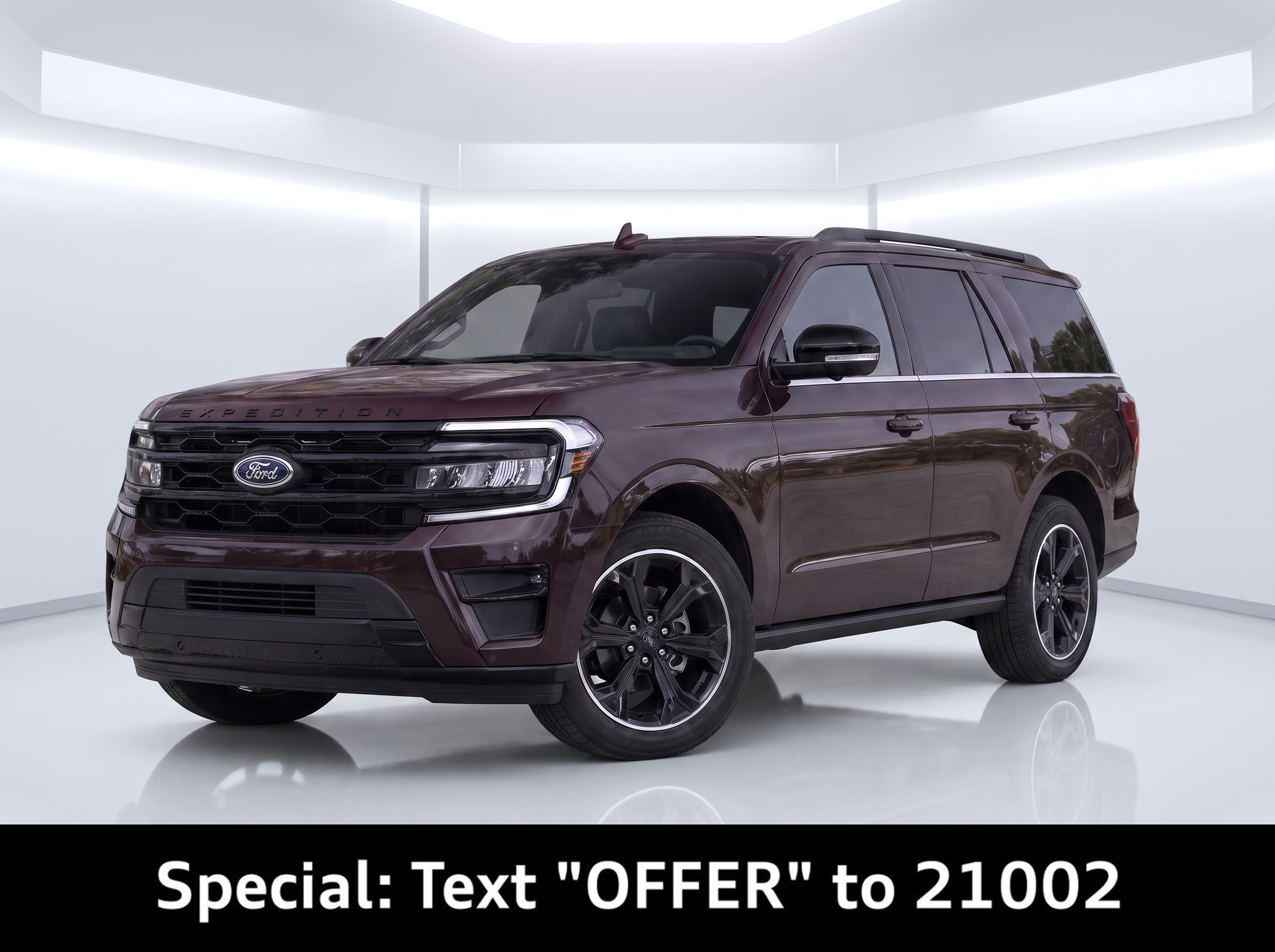 Jewel Red Metallic Tinted Clearcoat 2024 Ford Expedition SUV / Crossover 4X2 Automatic