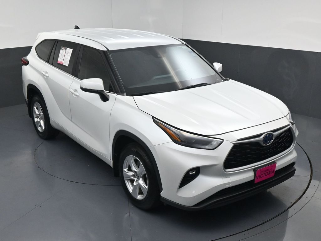 2023 Toyota Highlander Hybrid LE Beige at Gullo Toyota