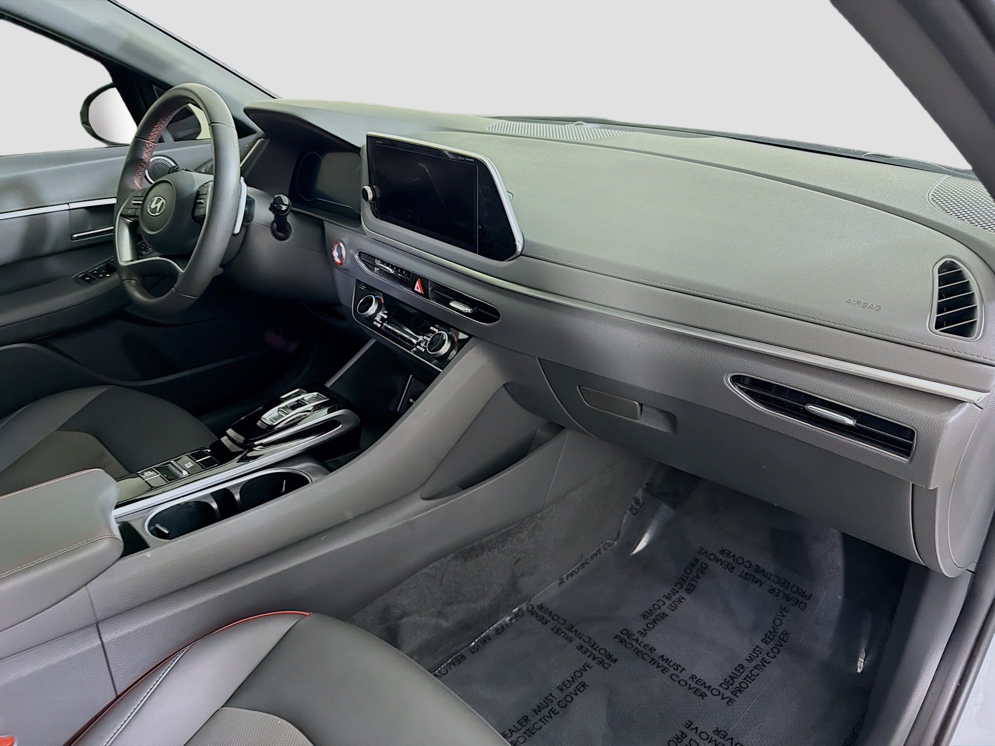 2023 Hyundai Sonata SEL Plus White at DeMontrond Ford