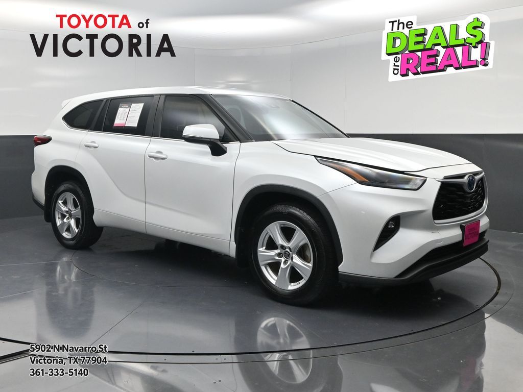 2023 Toyota Highlander Hybrid LE Beige at Gullo Toyota