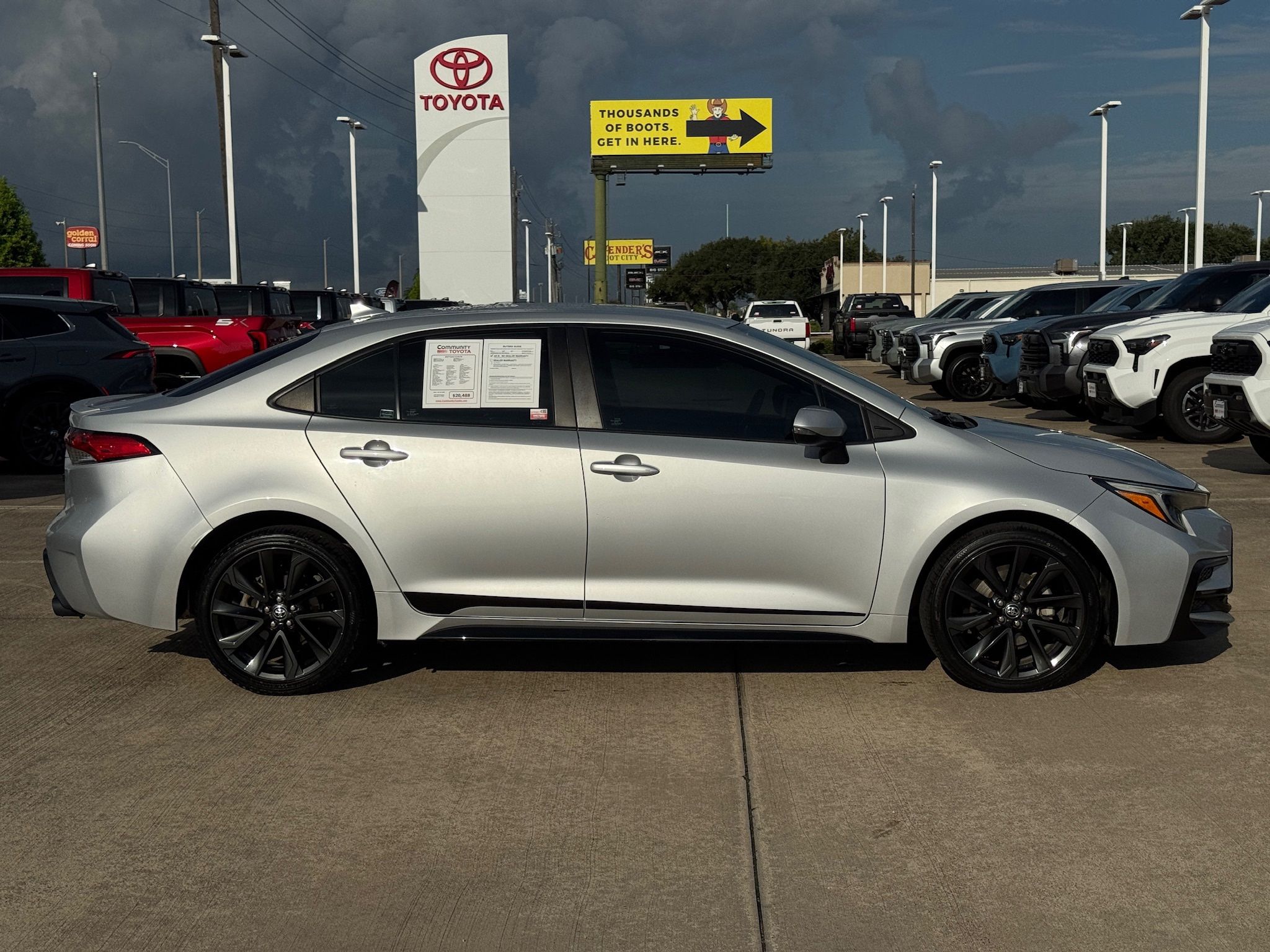 2023 Toyota Corolla SE Silver at Don McGill Toyota