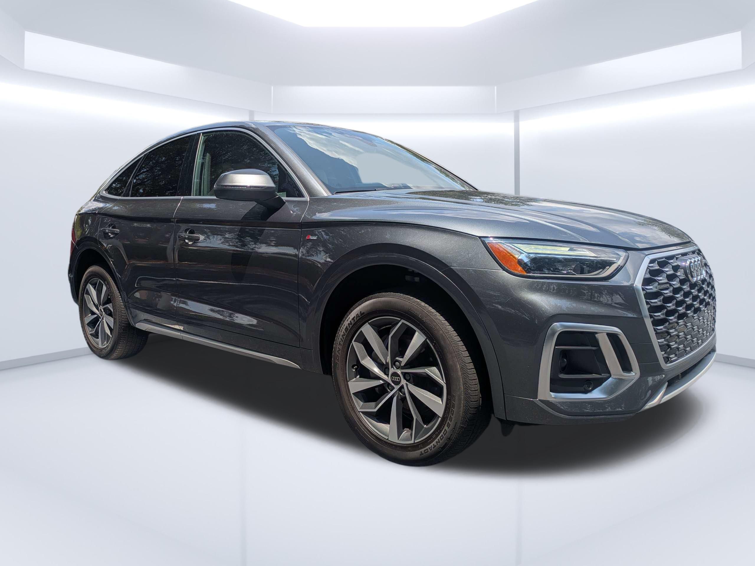 Daytona Gray Pearl Effect 2023 Audi Q5 Sportback Sedan All-Wheel Drive 7-Speed Automatic