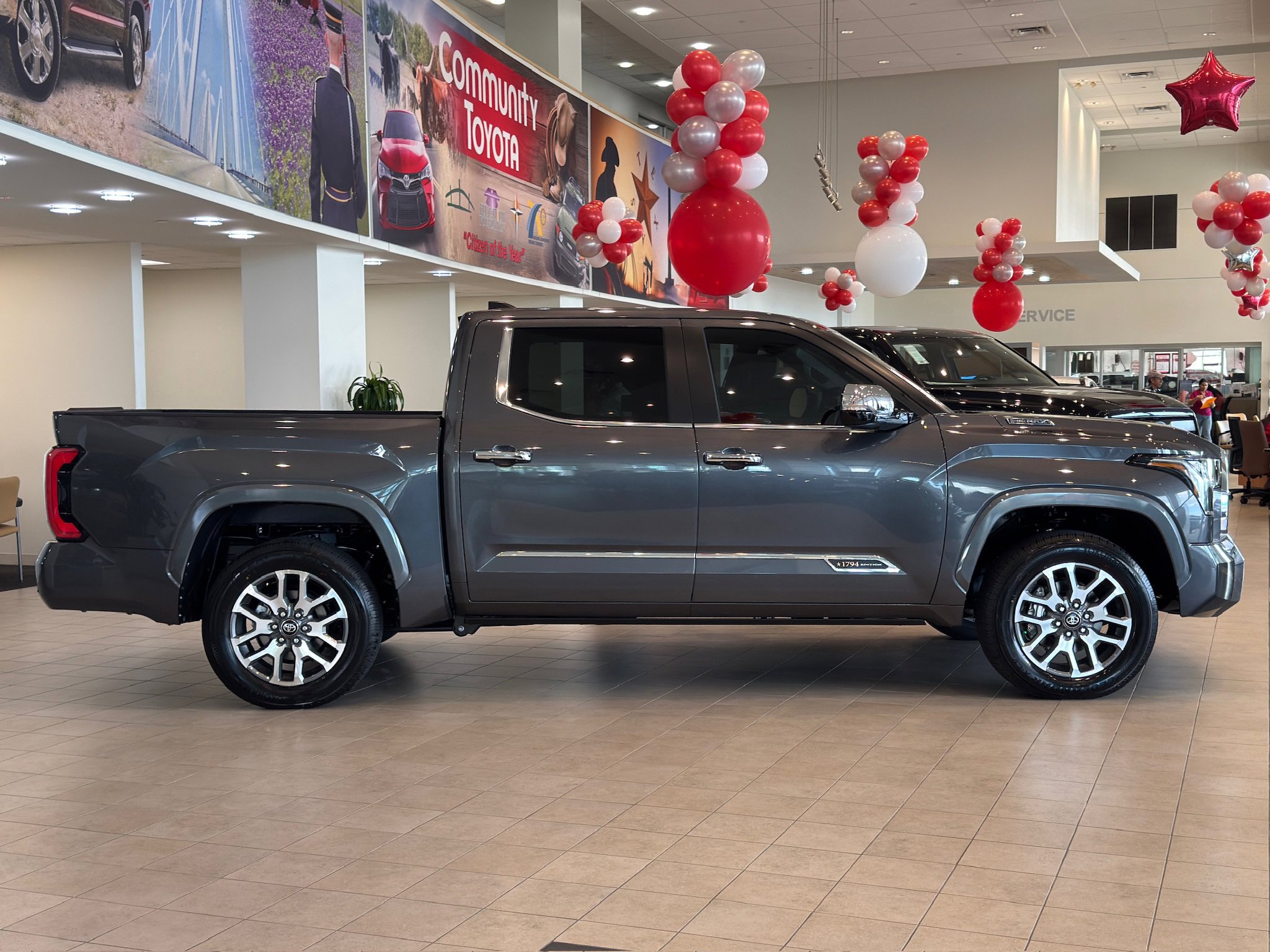 2026 Toyota Tundra Hybrid 1794 Edition Gray at Community Toyota