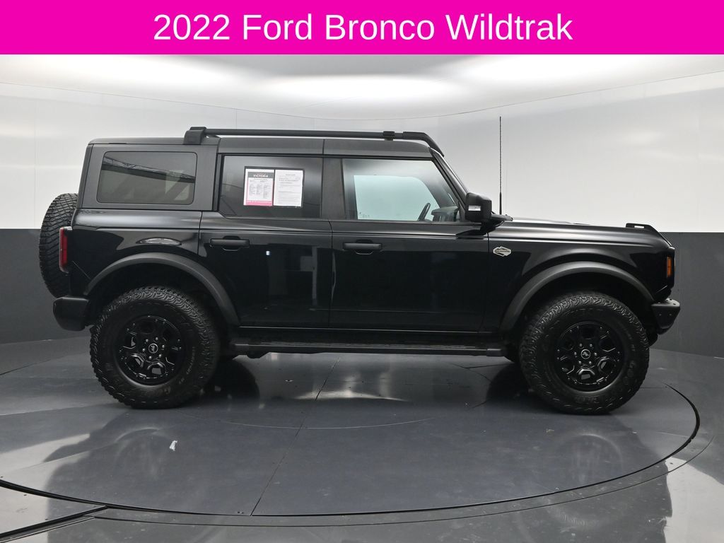 2022 Ford Bronco Wildtrak Black at Don McGill Toyota