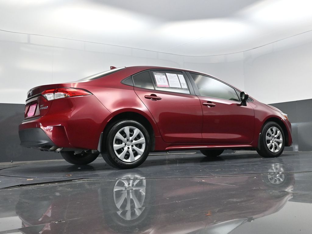 2024 Toyota Corolla Hybrid LE Red at DeMontrond Automotive Group