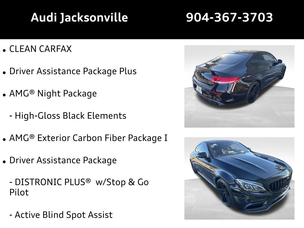 Mercedes-Benz 2018 C-CLASS C 63 S AMG®