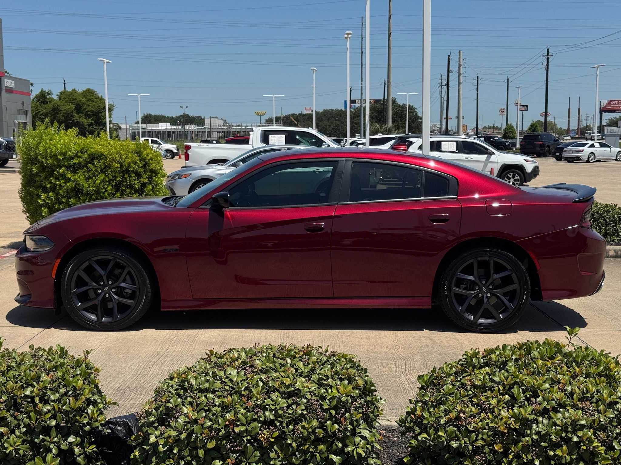 2023 Dodge Charger R/T Red at Wharton Chevrolet GMC