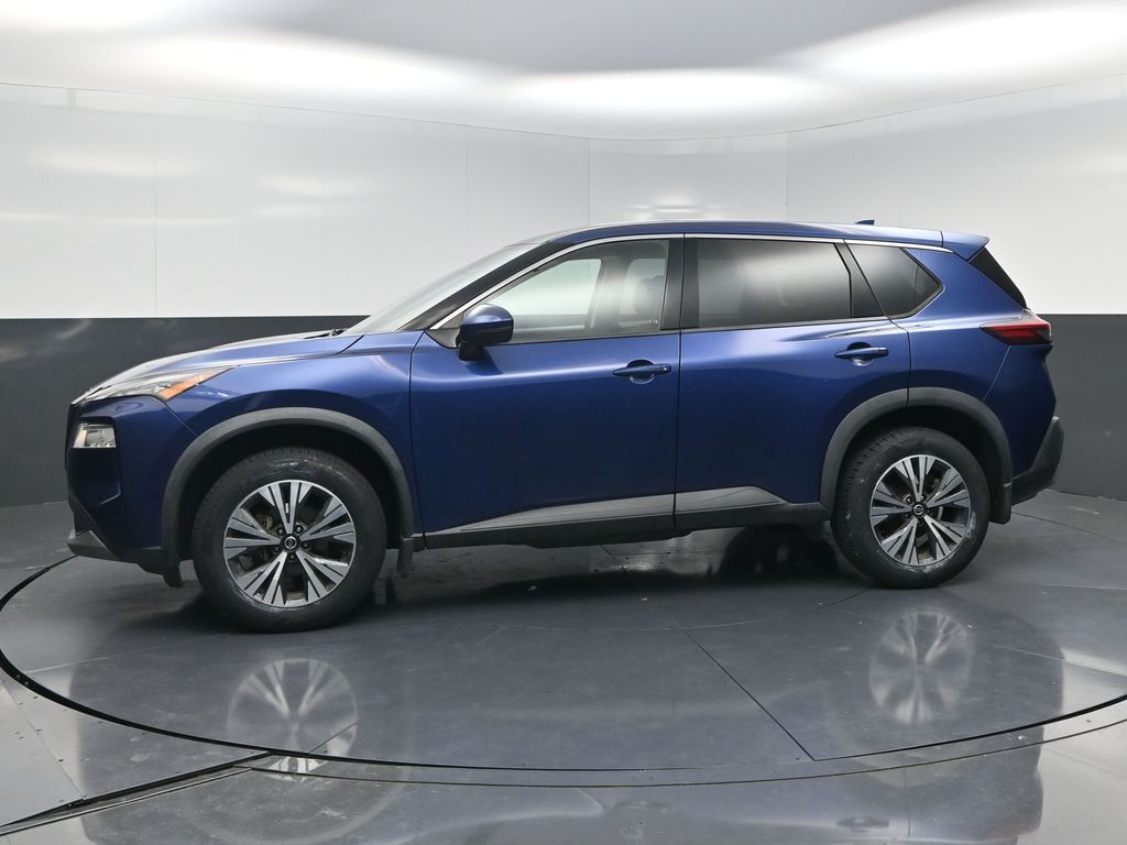 2021 Nissan Rogue SV Blue at Wharton Ford